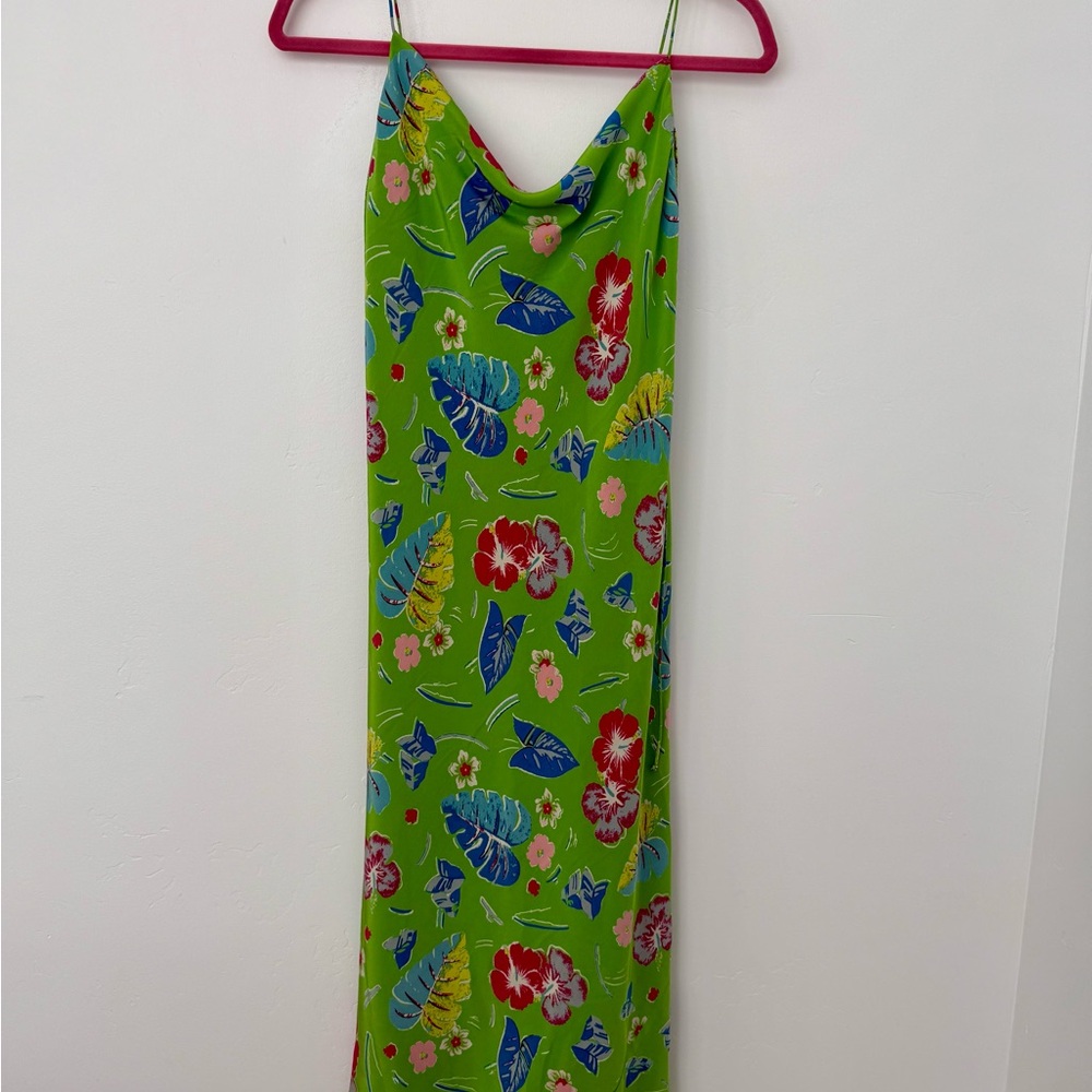 Y2K Lauren Ralph Lauren 100% Silk Dress Adorable